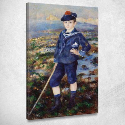Marinaio Ritratto Di Robert Nunès Pierre-Auguste Renoir par602 quadro stampa su tela