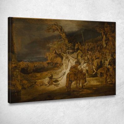 La Concordia Dello Stato Rembrandt van Rijn rvr213 quadro stampa su tela