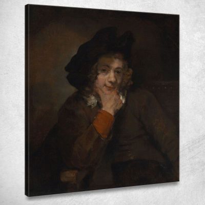 Tito Il Figlio Dell'Artista 2 Rembrandt van Rijn rvr261 quadro stampa su tela