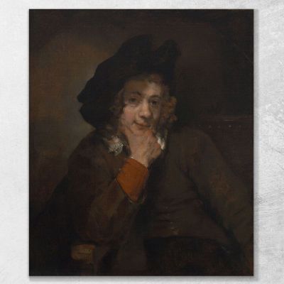 Tito Il Figlio Dell'Artista 2 Rembrandt van Rijn rvr261 quadro stampa su tela