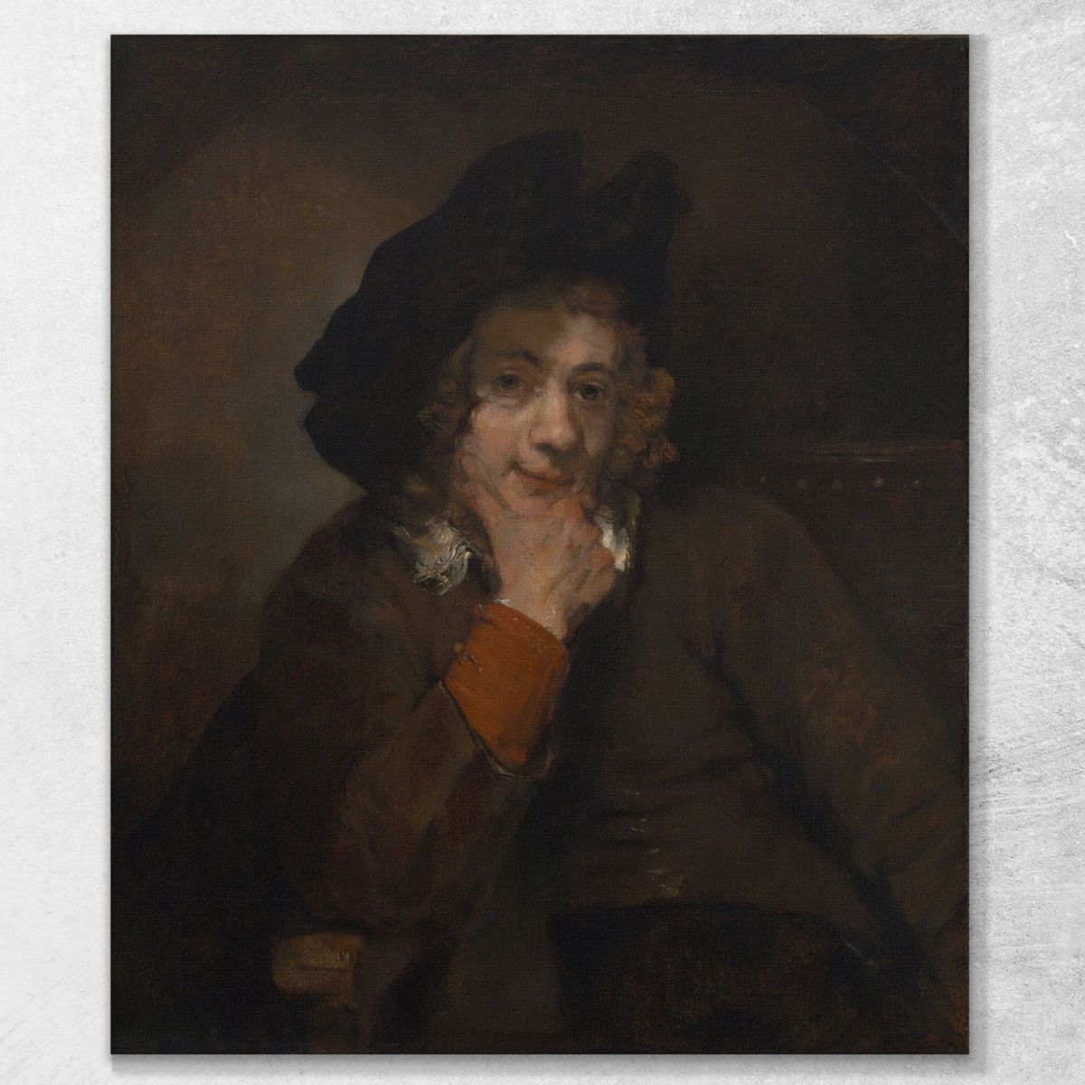 Tito Il Figlio Dell'Artista 2 Rembrandt van Rijn rvr261 quadro stampa su tela