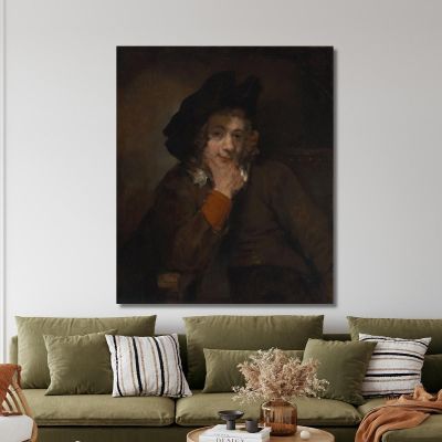 Tito Il Figlio Dell'Artista 2 Rembrandt van Rijn rvr261 quadro stampa su tela