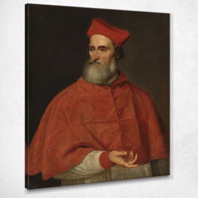 Cardinal Pietro Bembo Titian Tiziano Vecellio ttn12 quadro stampa su tela