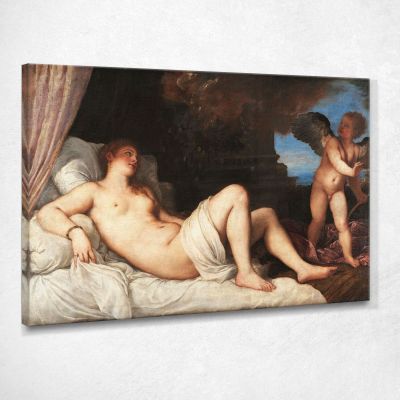 Danae 1544 Titian Tiziano Vecellio ttn17 quadro stampa su tela