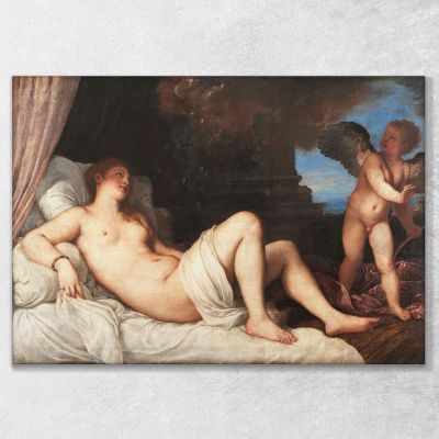 Danae 1544 Titian Tiziano Vecellio ttn17 quadro stampa su tela