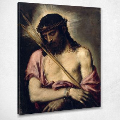 Ecce Homo Titian Tiziano Vecellio ttn25 quadro stampa su tela