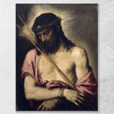 Ecce Homo Titian Tiziano Vecellio ttn25 quadro stampa su tela