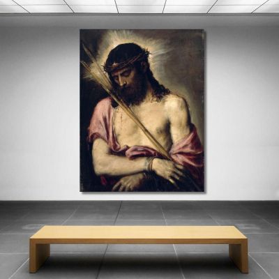 Ecce Homo Titian Tiziano Vecellio ttn25 quadro stampa su tela