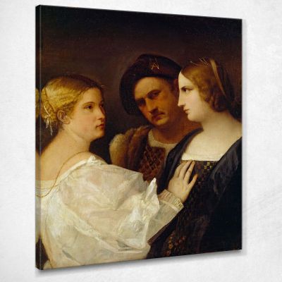 L'Appello Titian Tiziano Vecellio ttn61 quadro stampa su tela