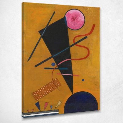 Tocca Contatto Wassily Kandinsky wk17 quadro stampa su tela