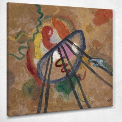 Stivale Wassily Kandinsky wk28 quadro stampa su tela