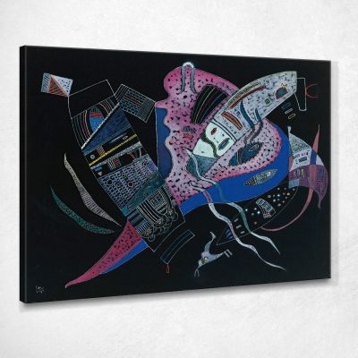 Concentrati Wassily Kandinsky wk39 quadro stampa su tela