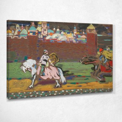 Crociati Wassily Kandinsky wk41 quadro stampa su tela