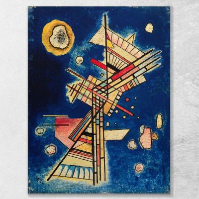 Fraîcheur Sombre Wassily Kandinsky, wk42 tableau impression sur toile