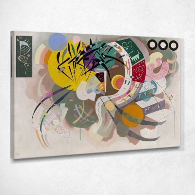 Curva Dominante 1936 Wassily Kandinsky wk50 quadro stampa su tela