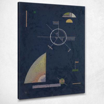 Grigio Opaco Wassily Kandinsky wk53 quadro stampa su tela
