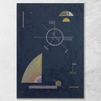 Gris Terne Wassily Kandinsky, wk53 tableau impression sur toile