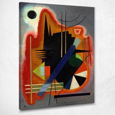 Alcuni Suggerimenti Wassily Kandinsky wk57 quadro stampa su tela