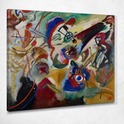 Frammento 2 Per La Composizione Vii  Wassily Kandinsky wk64 quadro stampa su tela