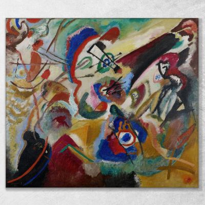 Frammento 2 Per La Composizione Vii  Wassily Kandinsky wk64 quadro stampa su tela