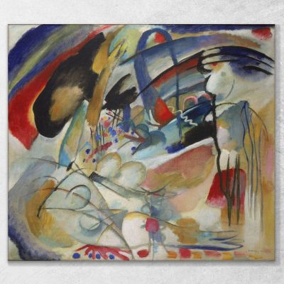 Improvvisazione 33 Orient 1 1913 Wassily Kandinsky wk89 quadro stampa su tela