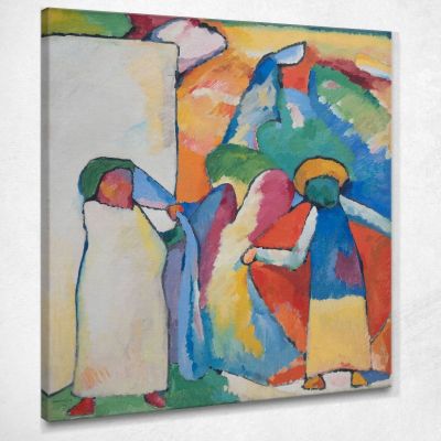 Improvvisazione 6 Africana Wassily Kandinsky wk91 quadro stampa su tela