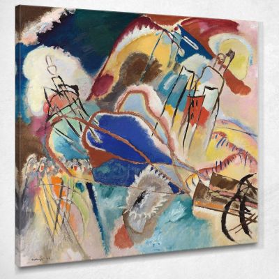 Improvvisazione N. 30 Cannoni Wassily Kandinsky wk93 quadro stampa su tela