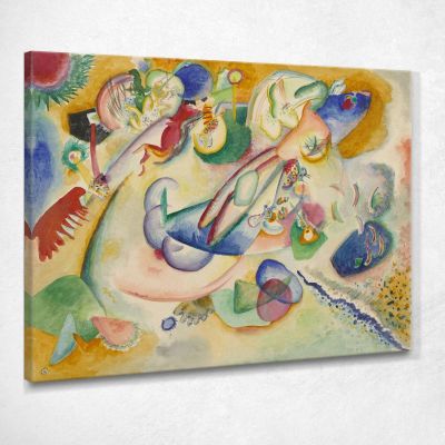 Improvvisazione Wassily Kandinsky wk97 quadro stampa su tela