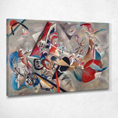 Nel Grigio 1919 Wassily Kandinsky wk98 quadro stampa su tela