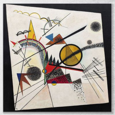 Nel Quadrato Nero 1923 Wassily Kandinsky wk99 quadro stampa su tela