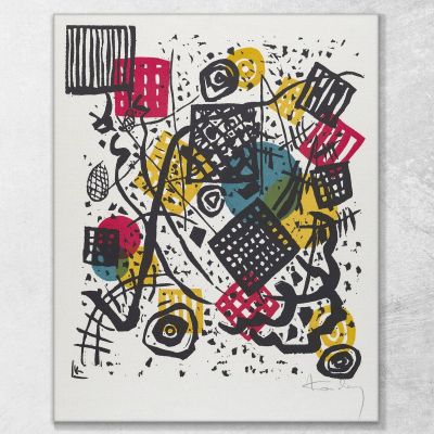 Petits Mondes V Petits Mondes V Wassily Kandinsky, wk111 tableau impression sur toile