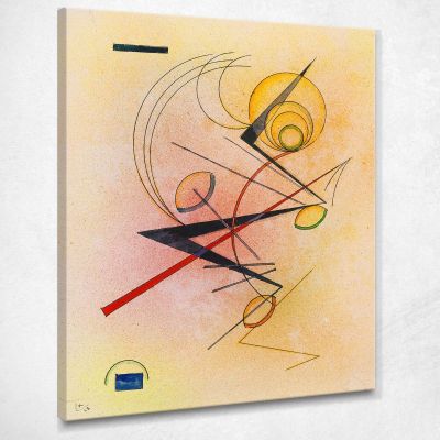 Poco Caldo Wassily Kandinsky wk115 quadro stampa su tela