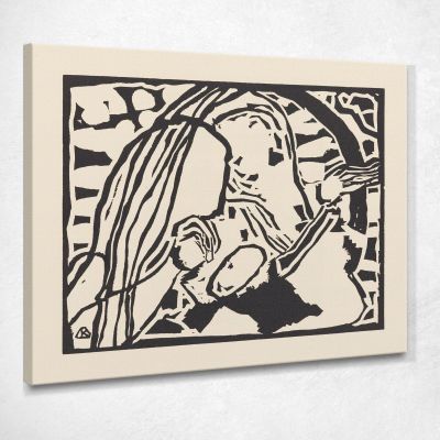 Suona Pl.09 Wassily Kandinsky wk125 quadro stampa su tela