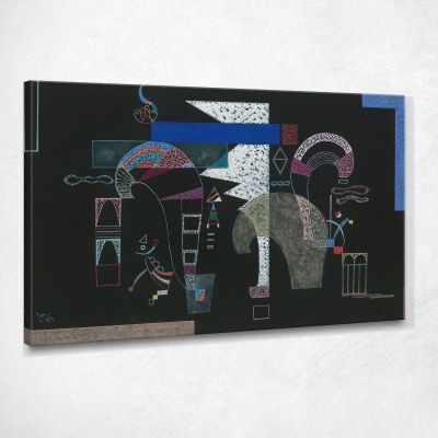 La Forma Bianca 2 Wassily Kandinsky wk143 quadro stampa su tela