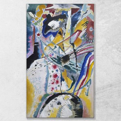Grande Étude Sur Une Fresque Murale Pour Edwin R. Campbell Summer Wassily Kandinsky, wk148 tableau impression sur toile