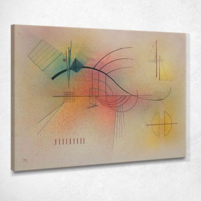 Linea Linea Wassily Kandinsky wk150 quadro stampa su tela