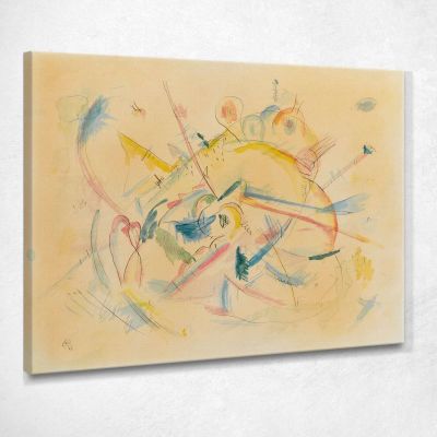 Senza Titolo Senza Titolo Wassily Kandinsky wk173 quadro stampa su tela