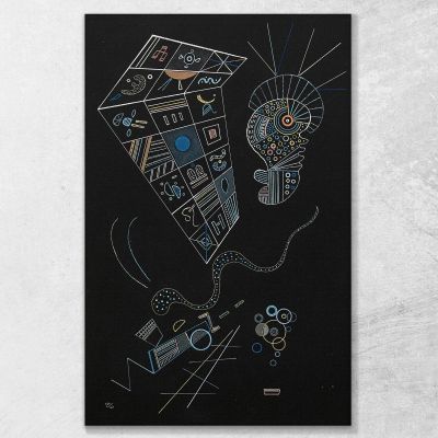 Senza Titolo 5 Wassily Kandinsky, wk175 quadro stampa su tela