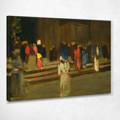 Ingresso Al Parco Von St. Cloud Eingang Parco Di St. Cloud Wassily Kandinsky wk185 quadro stampa su tela