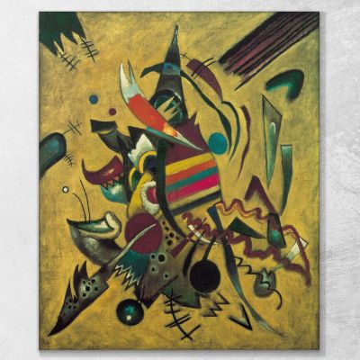 Punti 1920 Wassily Kandinsky wk190 quadro stampa su tela