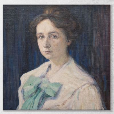 Retrato De Gabriele Munter Wassily Kandinsky, wk192 cuadro en lienzo