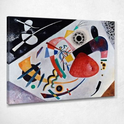 Macchia Rossa Ii Wassily Kandinsky wk199 quadro stampa su tela