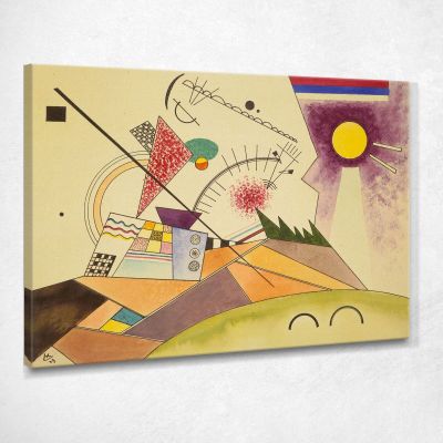 Studio Per Il Riposo In Movimento Wassily Kandinsky wk222 quadro stampa su tela