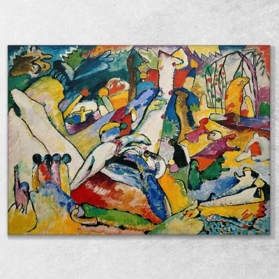 Studie Zu Komposition Ii Wassily Kandinsky, wk226 drucken auf leinwand