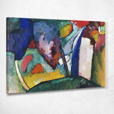 La Cascata Wassily Kandinsky wk233 quadro stampa su tela