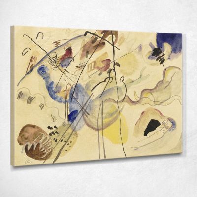 Improvvisazione Senza Titolo Wassily Kandinsky wk240 quadro stampa su tela