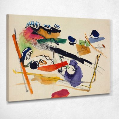 Senza Titolo Wassily Kandinsky wk247 quadro stampa su tela