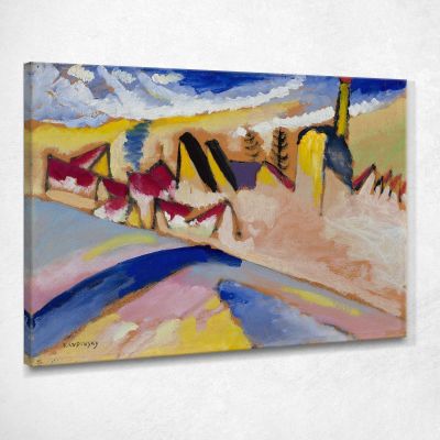 Studio Per L'Inverno N. Ii Wassily Kandinsky wk288 quadro stampa su tela