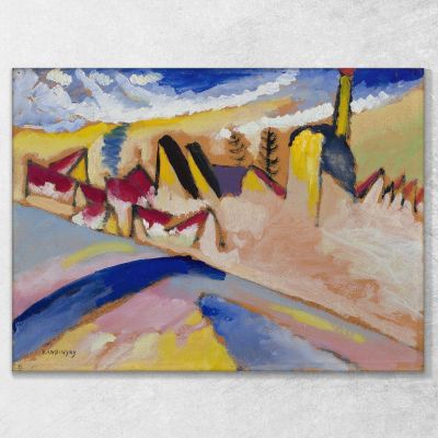 Studio Per L'Inverno N. Ii Wassily Kandinsky wk288 quadro stampa su tela