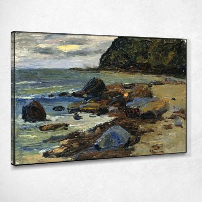 Sestri Sulla Spiaggia Wassily Kandinsky wk293 quadro stampa su tela